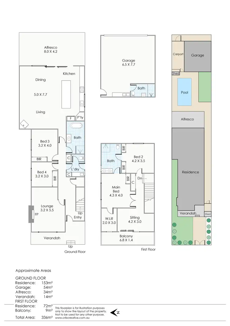 Floorplan of Homely house listing, 53 Harvey Street, Mosman Park WA 6012