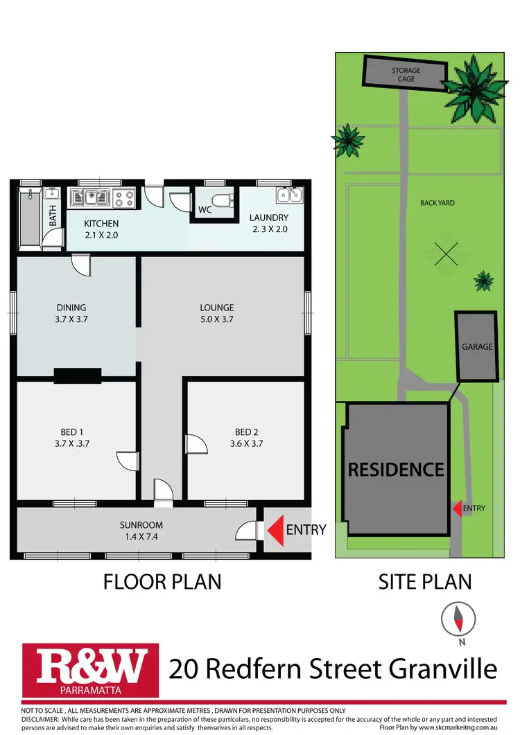Floorplan of Homely house listing, 20 Redfern Street, Granville NSW 2142