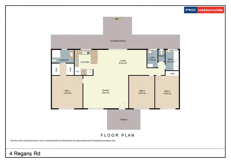 Floorplan of Homely house listing, 4 Regans Road, Tamworth NSW 2340