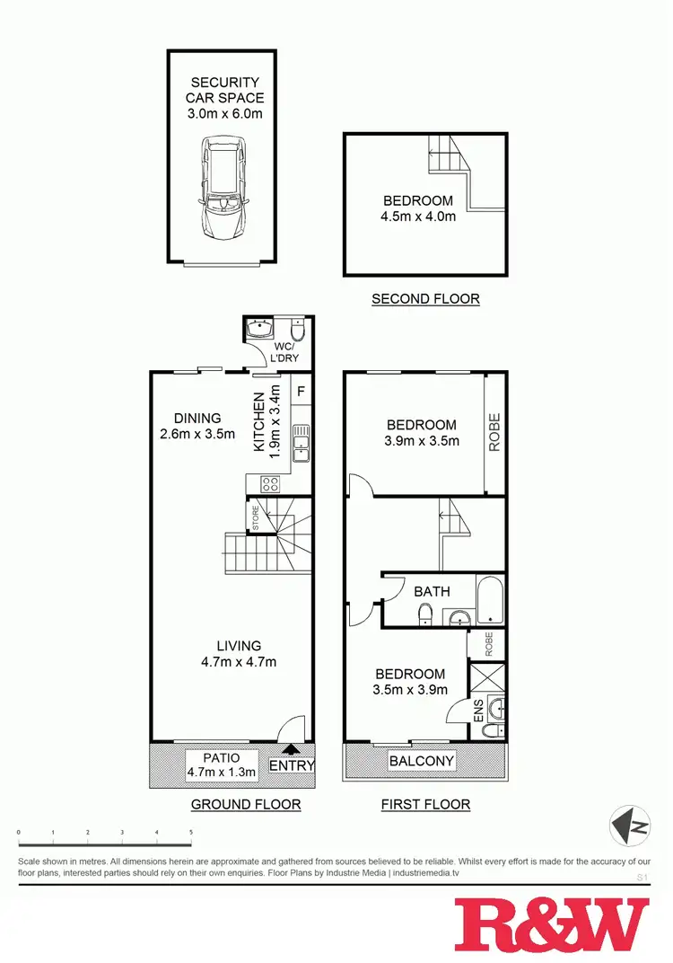 Floorplan of Homely townhouse listing, 14/38-42 Wynyard Street, Guildford NSW 2161