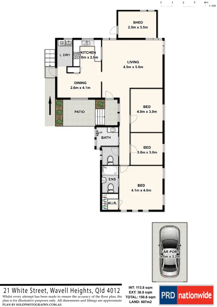 Floorplan of Homely house listing, 21 White St, Wavell Heights QLD 4012