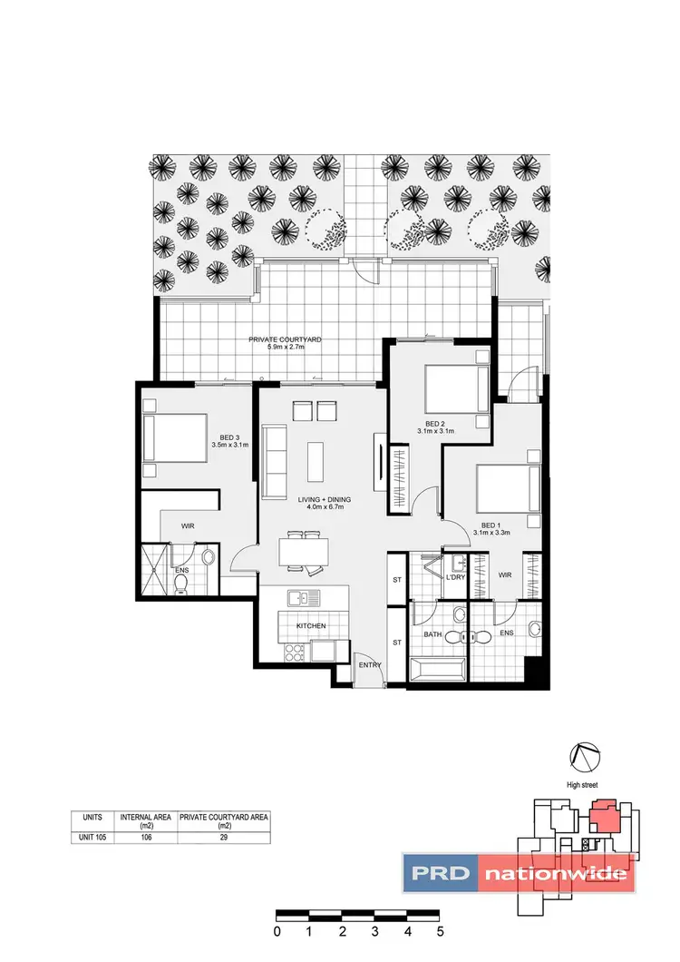 Floorplan of Homely house listing, 6/144 High Street, Penrith NSW 2750