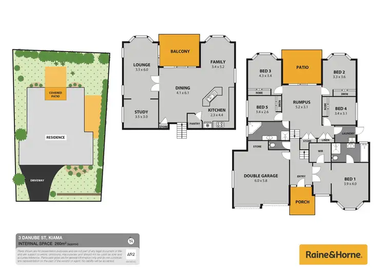 Floorplan of Homely house listing, 3 Danube Street, Kiama NSW 2533