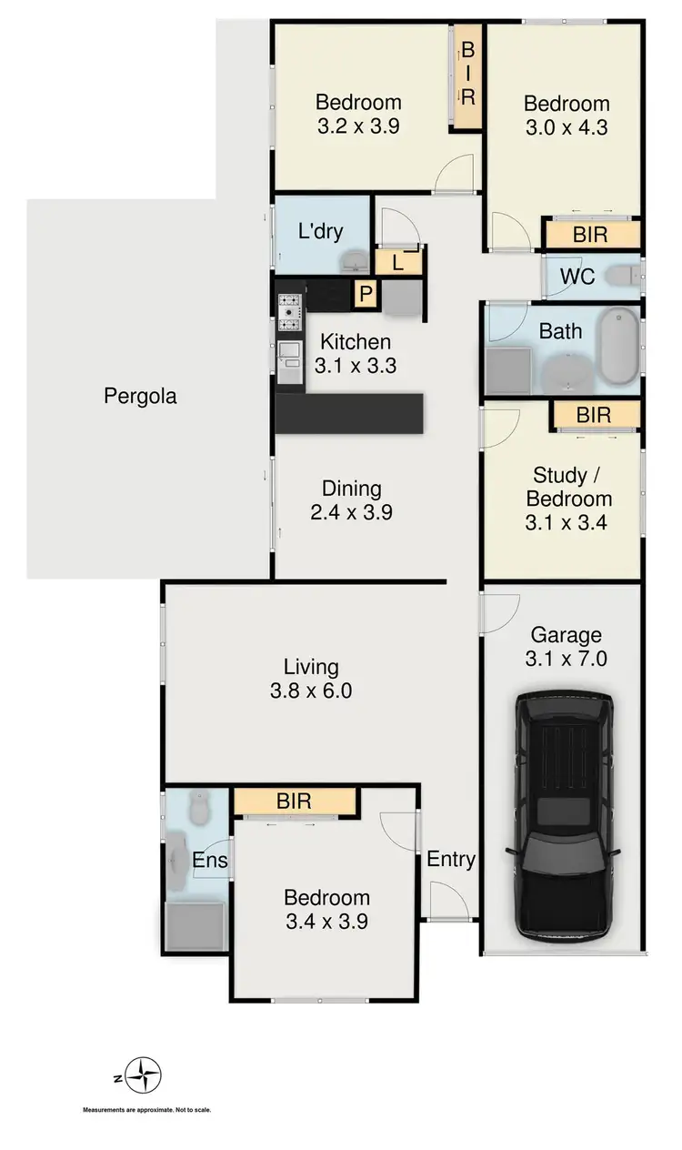 Floorplan of Homely house listing, 6 Bataan Place, Lethbridge Park NSW 2770