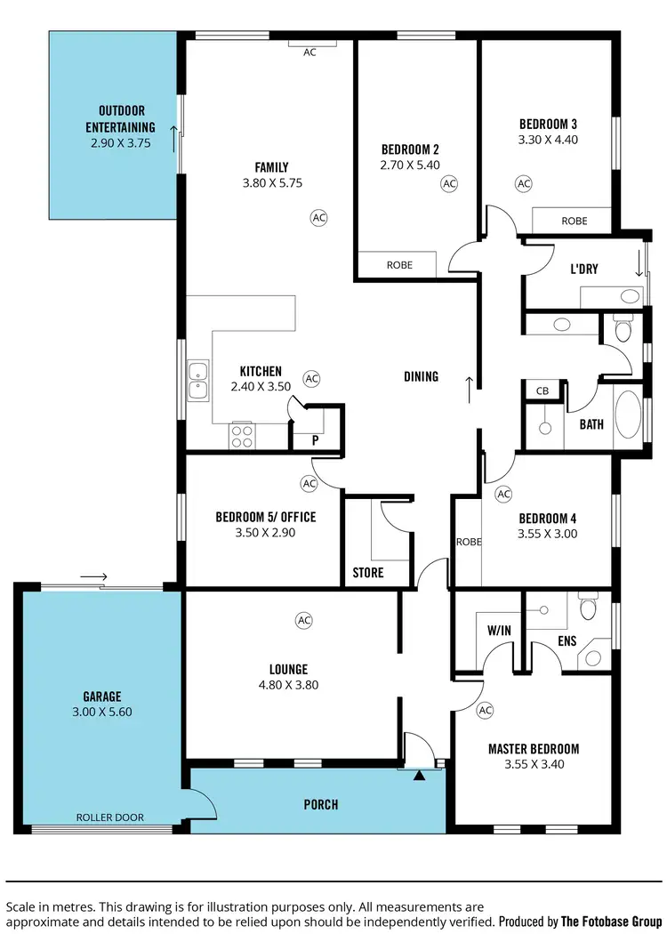 Floorplan of Homely house listing, 56 Parri Link, Noarlunga Downs SA 5168