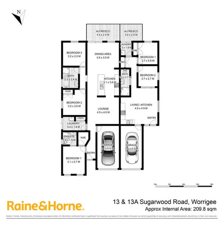 Floorplan of Homely house listing, 13 Sugarwood Road, Worrigee NSW 2540