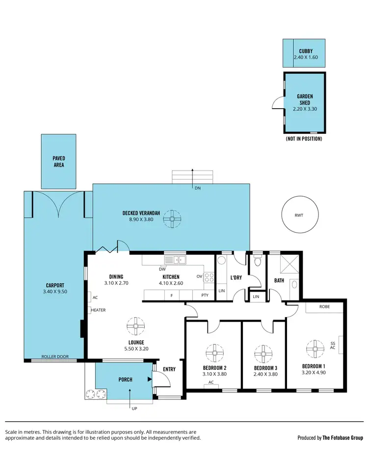 Floorplan of Homely house listing, 51 Ackland Avenue, Christies Beach SA 5165
