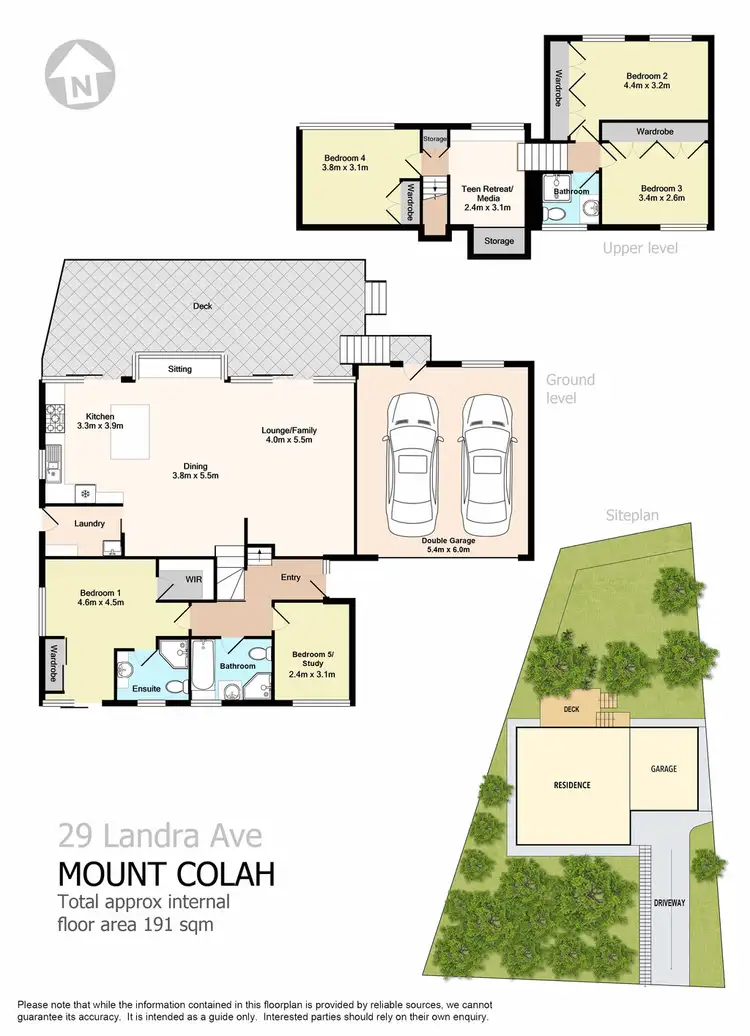 Floorplan of Homely house listing, 29 Landra Avenue, Mount Colah NSW 2079