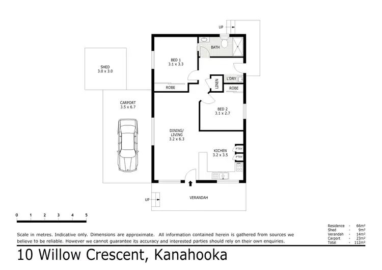 Floorplan of Homely house listing, 10 Willow Crescent, Kanahooka NSW 2530