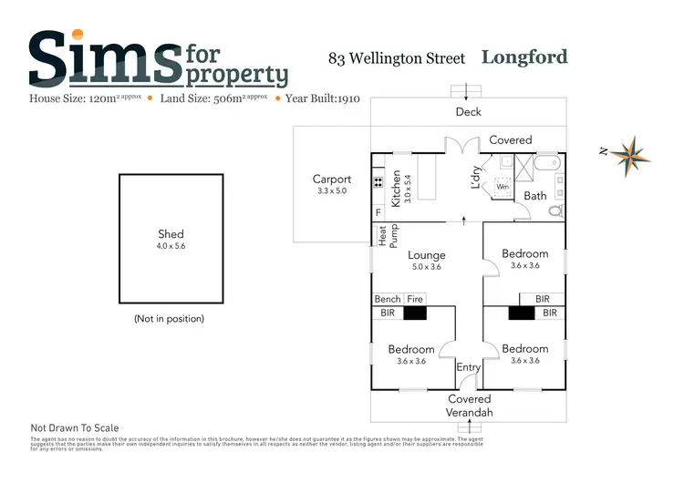 Floorplan of Homely house listing, 83 Wellington Street, Longford TAS 7301