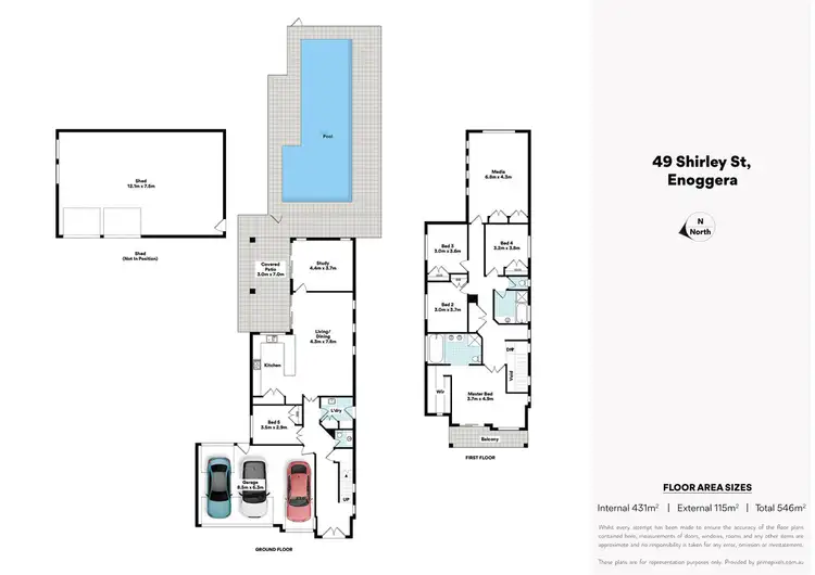 Floorplan of Homely house listing, 49 Shirley St, Enoggera QLD 4051