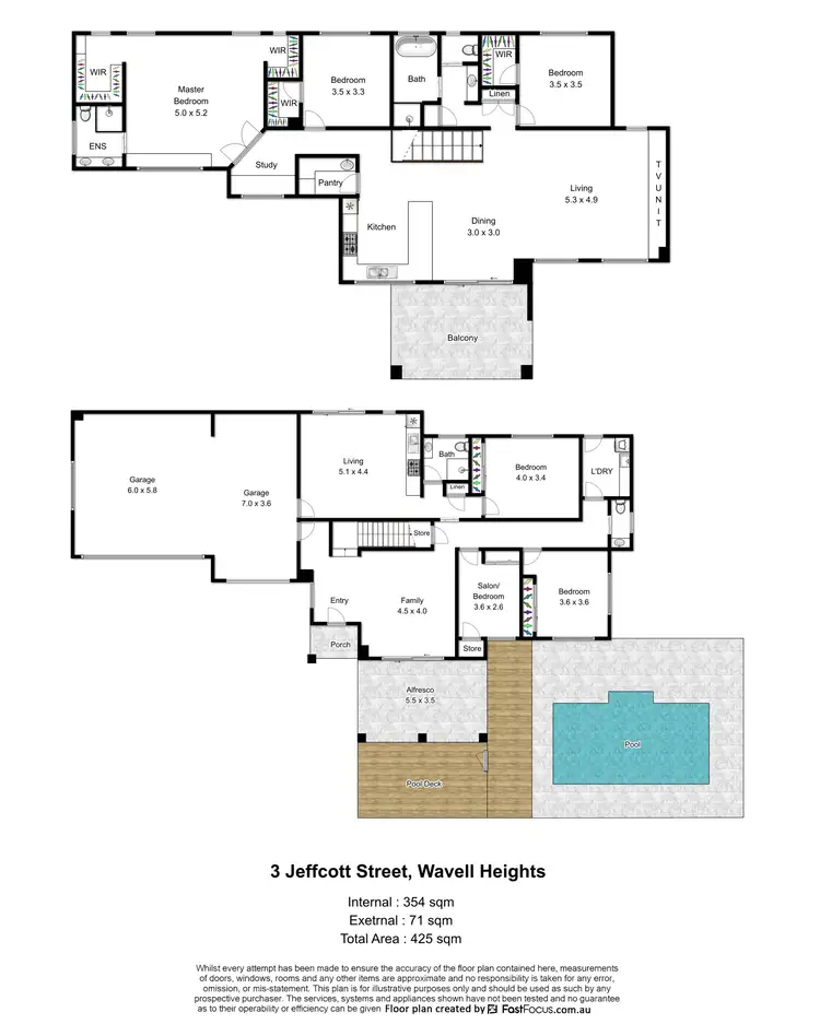 Floorplan of Homely house listing, 3 Jeffcott Street, Wavell Heights QLD 4012