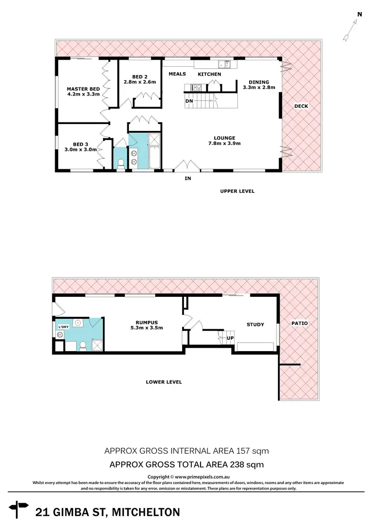 Floorplan of Homely house listing, 21 Gimba Street, Mitchelton QLD 4053
