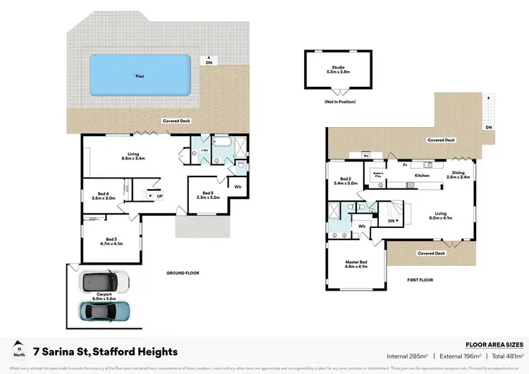 Floorplan of Homely house listing, 7 Sarina Street, Stafford Heights QLD 4053