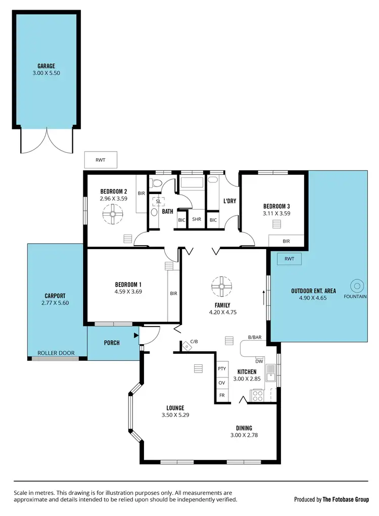 Floorplan of Homely house listing, 39 Marston Drive, Morphett Vale SA 5162