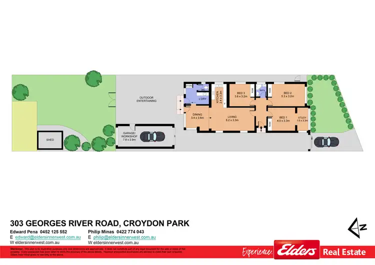 Floorplan of Homely house listing, 303 Georges River Road, Croydon Park NSW 2133