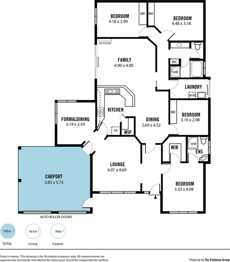 Floorplan of Homely house listing, 62 Grand Boulevard, Seaford Rise SA 5169