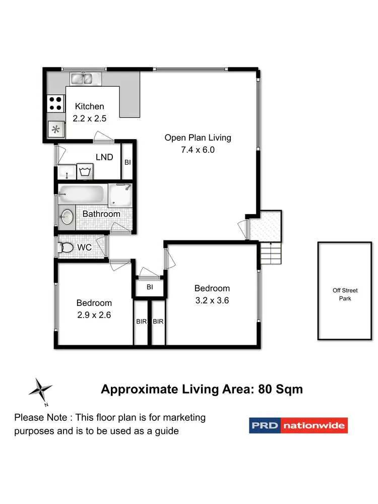 Floorplan of Homely house listing, 2/1 Ledwell Street, Lutana TAS 7009