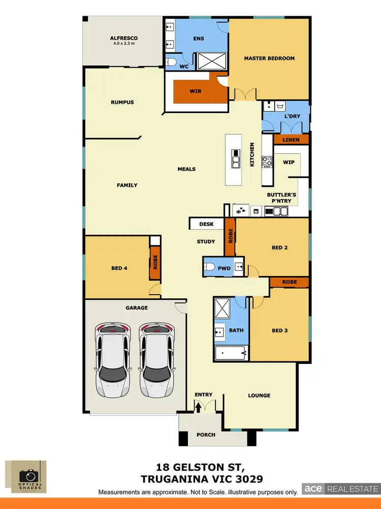 Floorplan of Homely house listing, 18 Gelston Street, Truganina VIC 3029