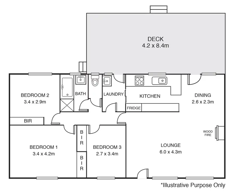 Floorplan of Homely house listing, 252 SMITH STREET, Naracoorte SA 5271