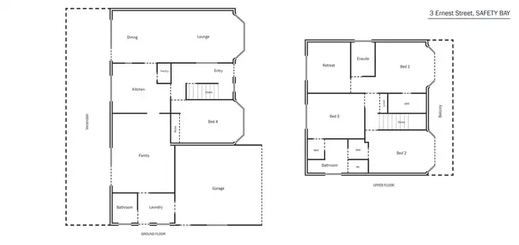Floorplan of Homely house listing, 3 Ernest Street, Safety Bay WA 6169