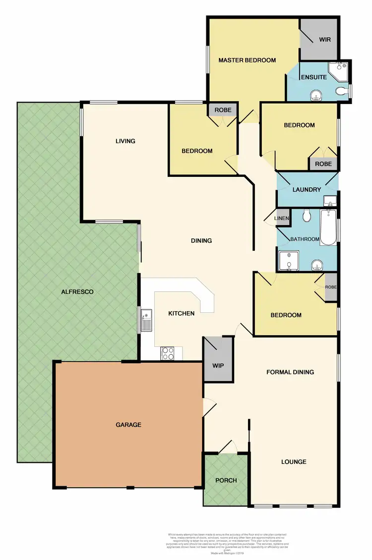 Floorplan of Homely house listing, 16 Streeton Drive, Metford NSW 2323