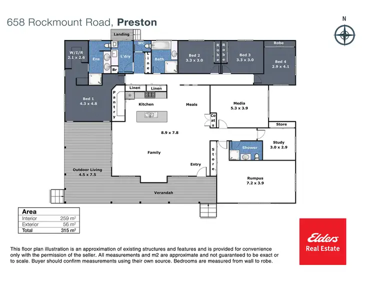Floorplan of Homely house listing, 658 Rockmount Road, Preston QLD 4352