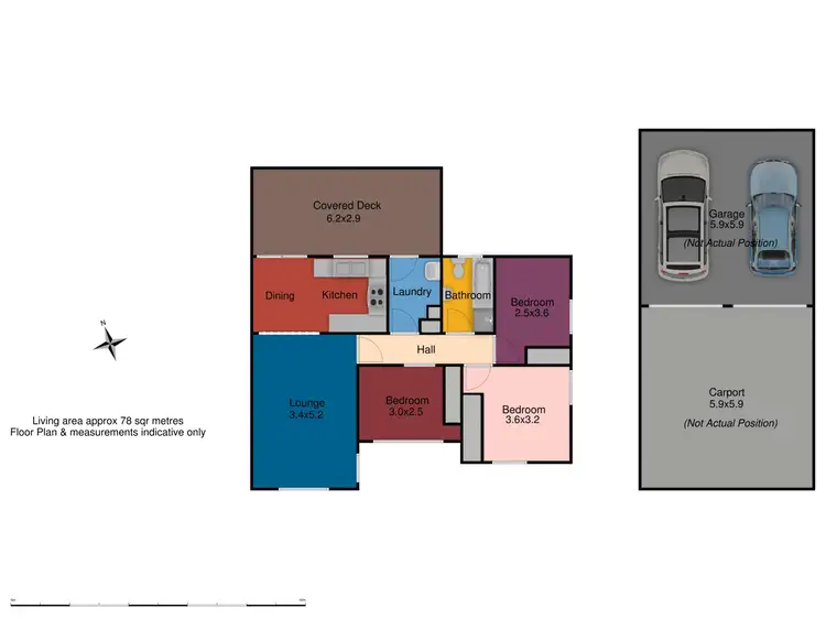 Floorplan of Homely house listing, 6 Wentworth Lane, Orange NSW 2800
