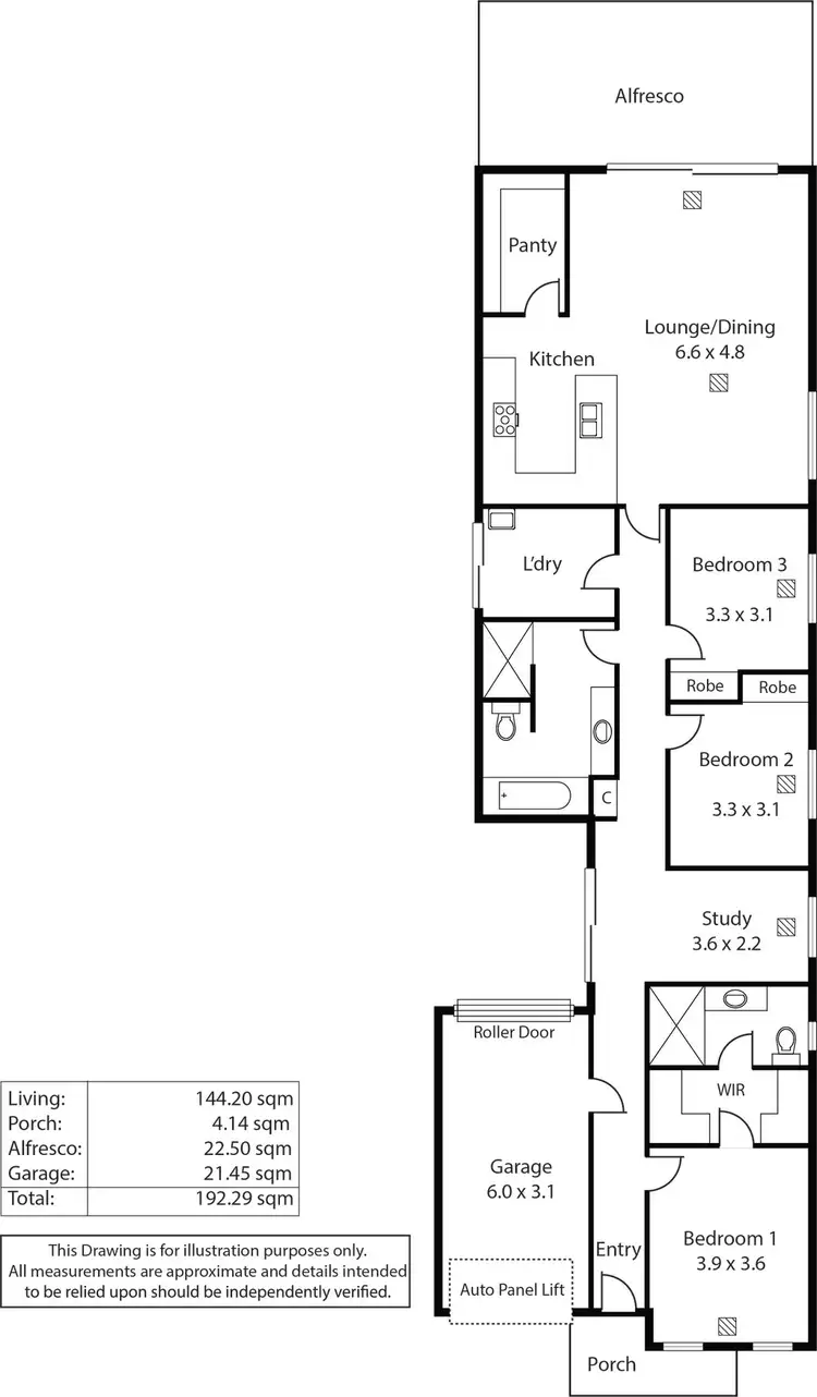 Floorplan of Homely house listing, 5 McBean Avenue, Holden Hill SA 5088