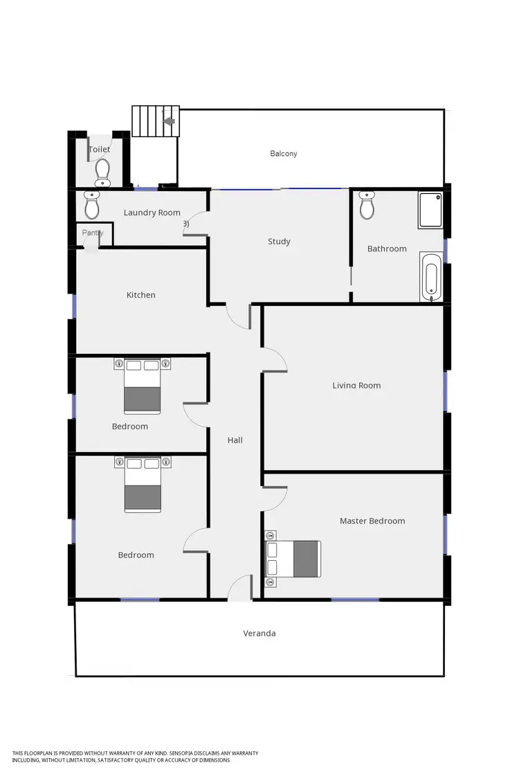 Floorplan of Homely house listing, 134 Asquith Street, Temora NSW 2666