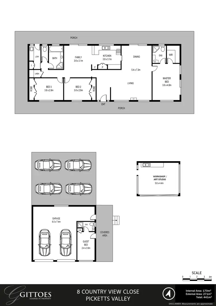 Floorplan of Homely rural property listing, 8 Country View Close, Picketts Valley NSW 2251