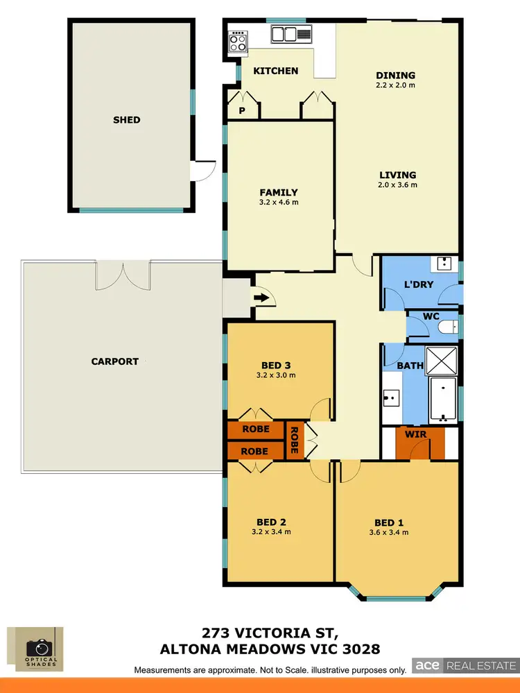 Floorplan of Homely house listing, 273 Victoria Street, Altona Meadows VIC 3028
