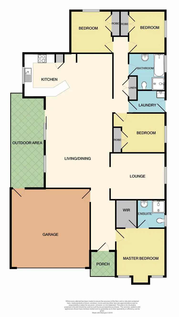 Floorplan of Homely house listing, 9 Sparsholt Street, Tenambit NSW 2323