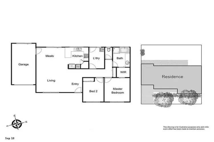 Floorplan of Homely house listing, 12 Enfield Place, Forest Hill VIC 3131