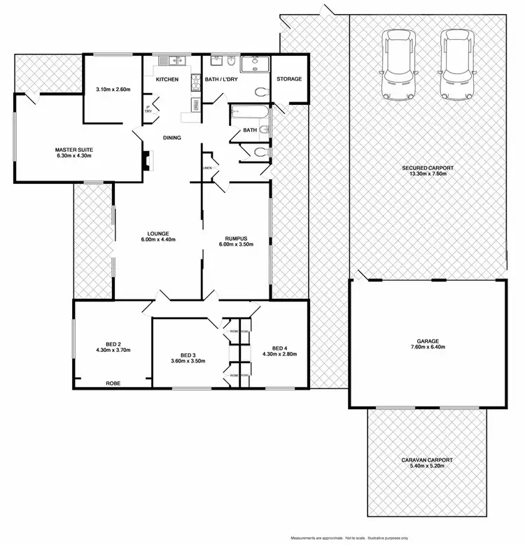 Floorplan of Homely house listing, 1 Bong Street, Rand NSW 2642