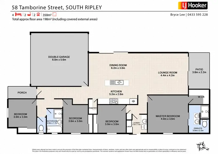 Floorplan of Homely house listing, 58 Tamborine Street, South Ripley QLD 4306