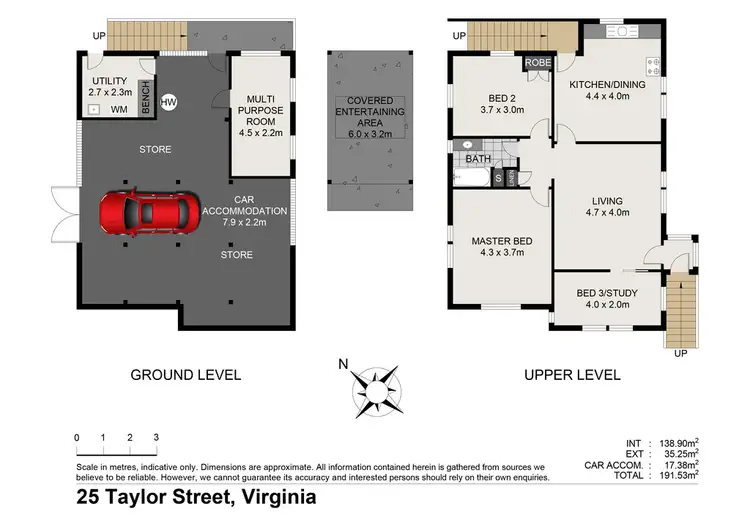Floorplan of Homely house listing, 25A Taylor Street, Virginia QLD 4014
