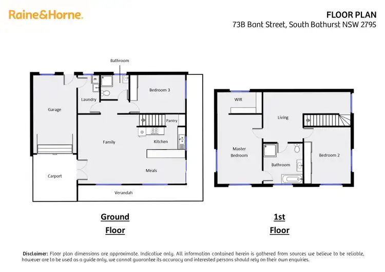 Floorplan of Homely house listing, 73B Bant Street, South Bathurst NSW 2795
