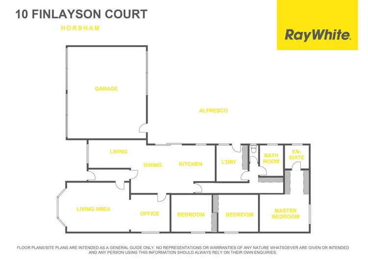 Floorplan of Homely house listing, 10 Finlayson Court, Horsham VIC 3400