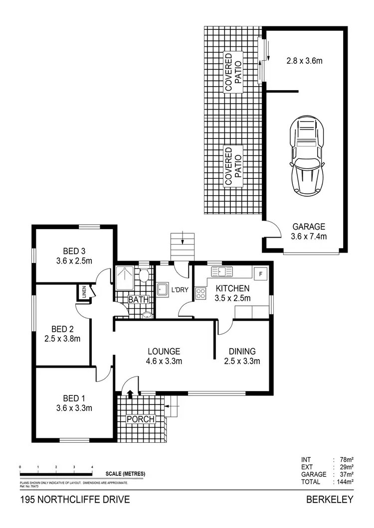 Floorplan of Homely house listing, 195 Northcliffe Drive, Berkeley NSW 2506
