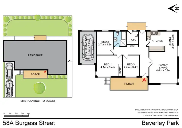 Floorplan of Homely house listing, 58A Burgess Street, Beverley Park NSW 2217