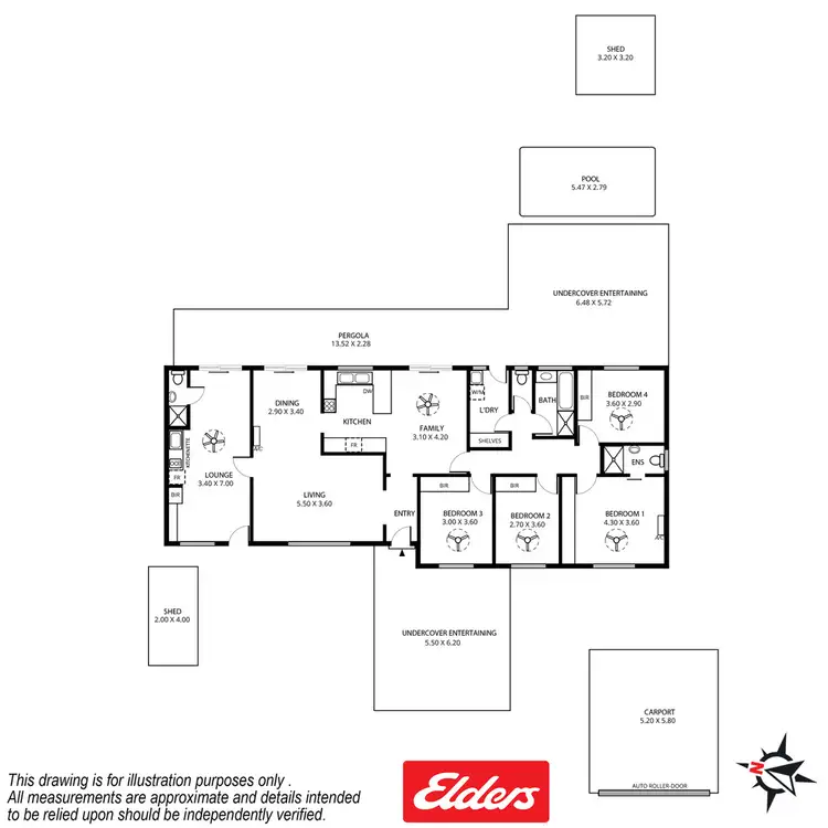 Floorplan of Homely house listing, 10 ROSETTA TERRACE, Port Elliot SA 5212