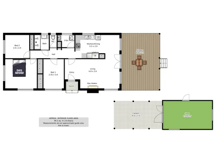 Floorplan of Homely house listing, 282 Mount Street, East Albury NSW 2640