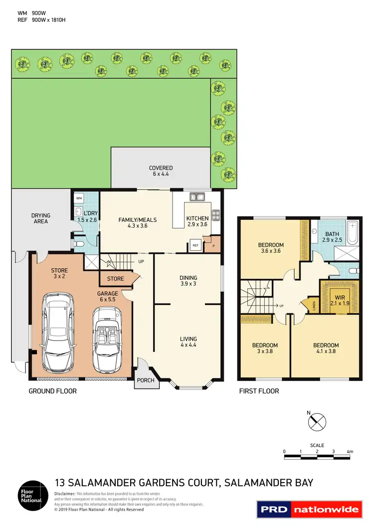 Floorplan of Homely house listing, 13 Salamander Gardens Court, Salamander Bay NSW 2317