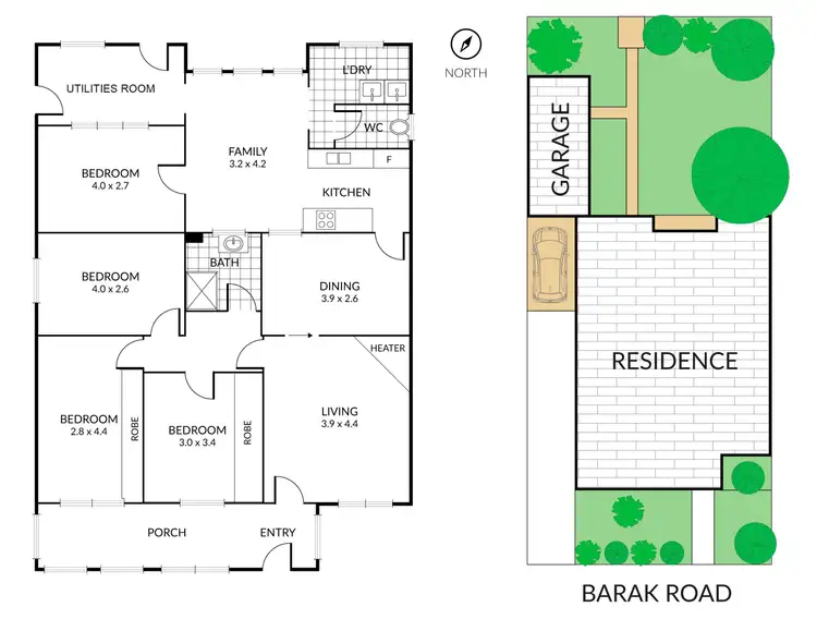 Floorplan of Homely house listing, 11 Barak Road, Port Melbourne VIC 3207