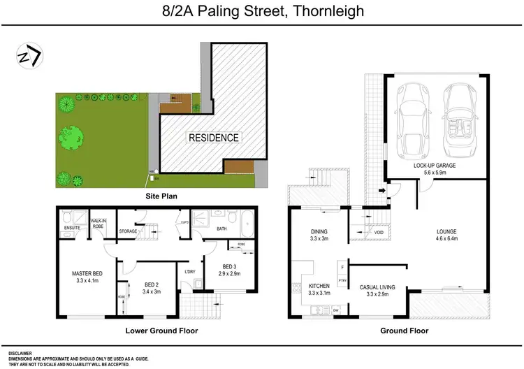 Floorplan of Homely townhouse listing, 8/2a Paling Street, Thornleigh NSW 2120