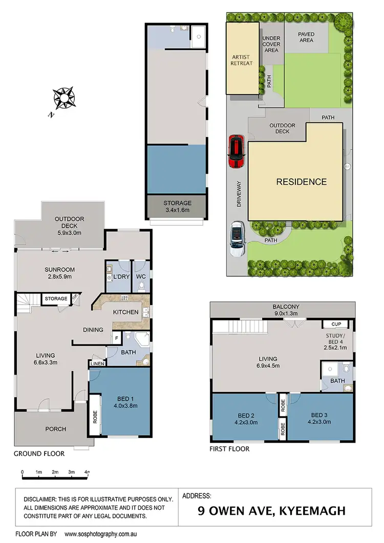 Floorplan of Homely house listing, 9 Owen Avenue, Kyeemagh NSW 2216