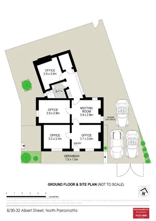 Floorplan of Homely house listing, 8/32 Albert Street, North Parramatta NSW 2151