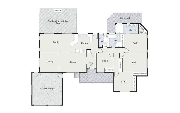 Floorplan of Homely house listing, 93 Dunstan Street, Curtin ACT 2605