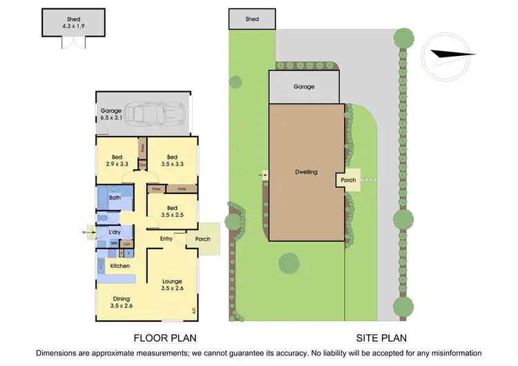 Floorplan of Homely unit listing, 1/13 Ferguson Court, Ferntree Gully VIC 3156